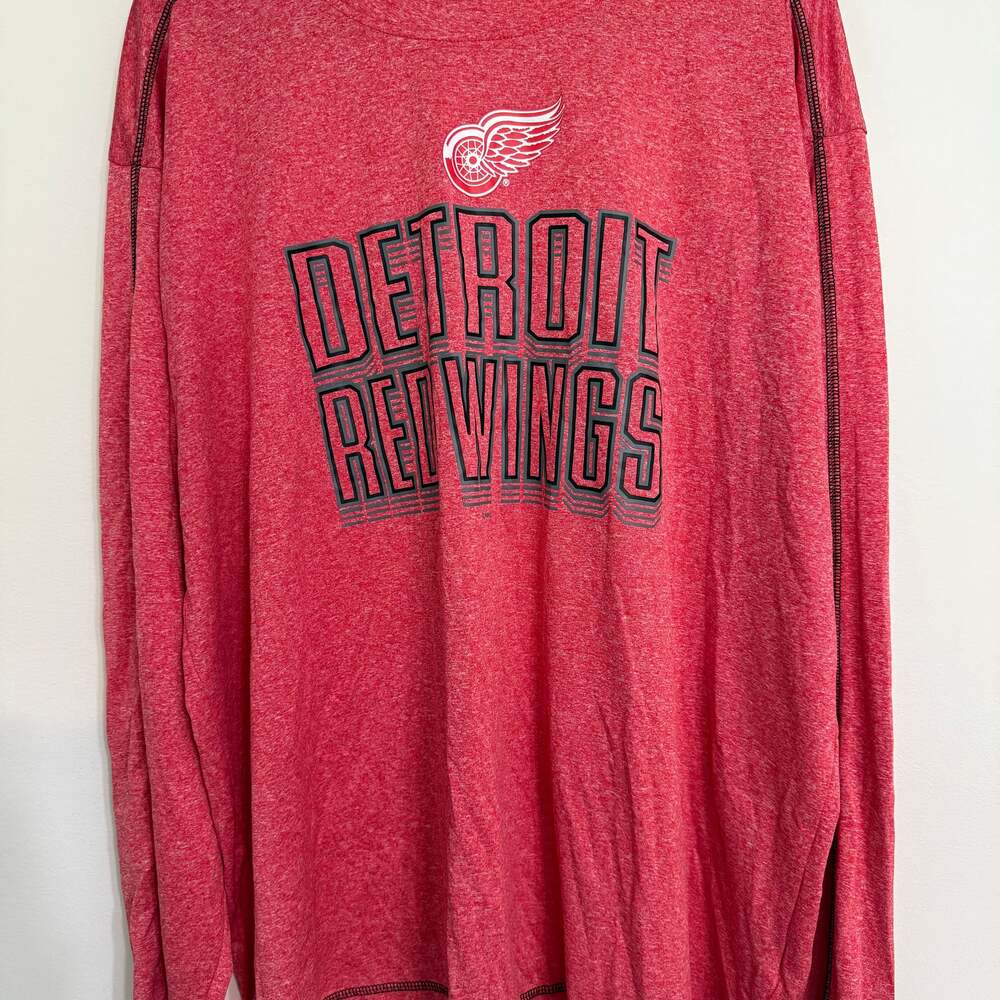Detroit Red Wings Long‎ Sleeve T-Shirt vintage Y2K